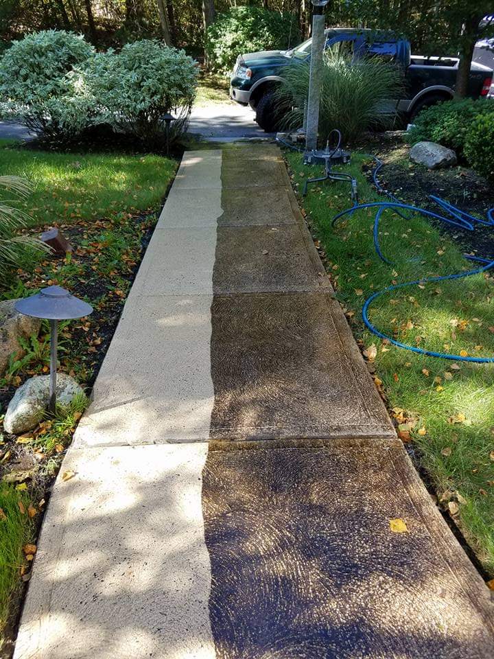 concrete cleaning