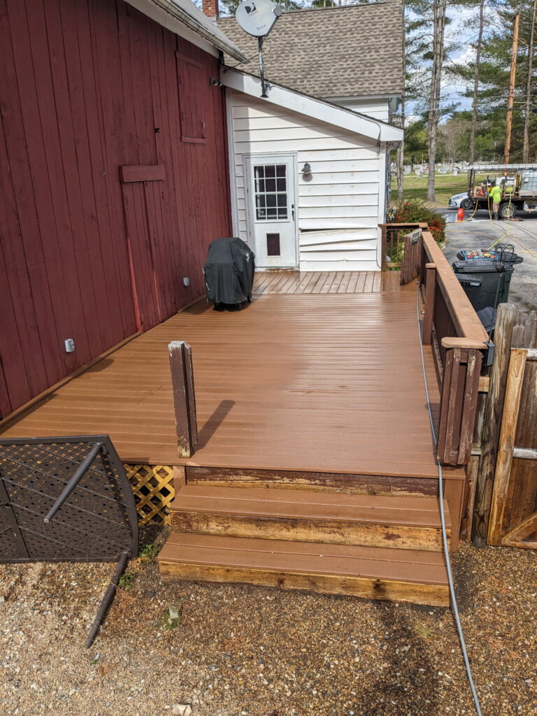 Deck Cleaning NH