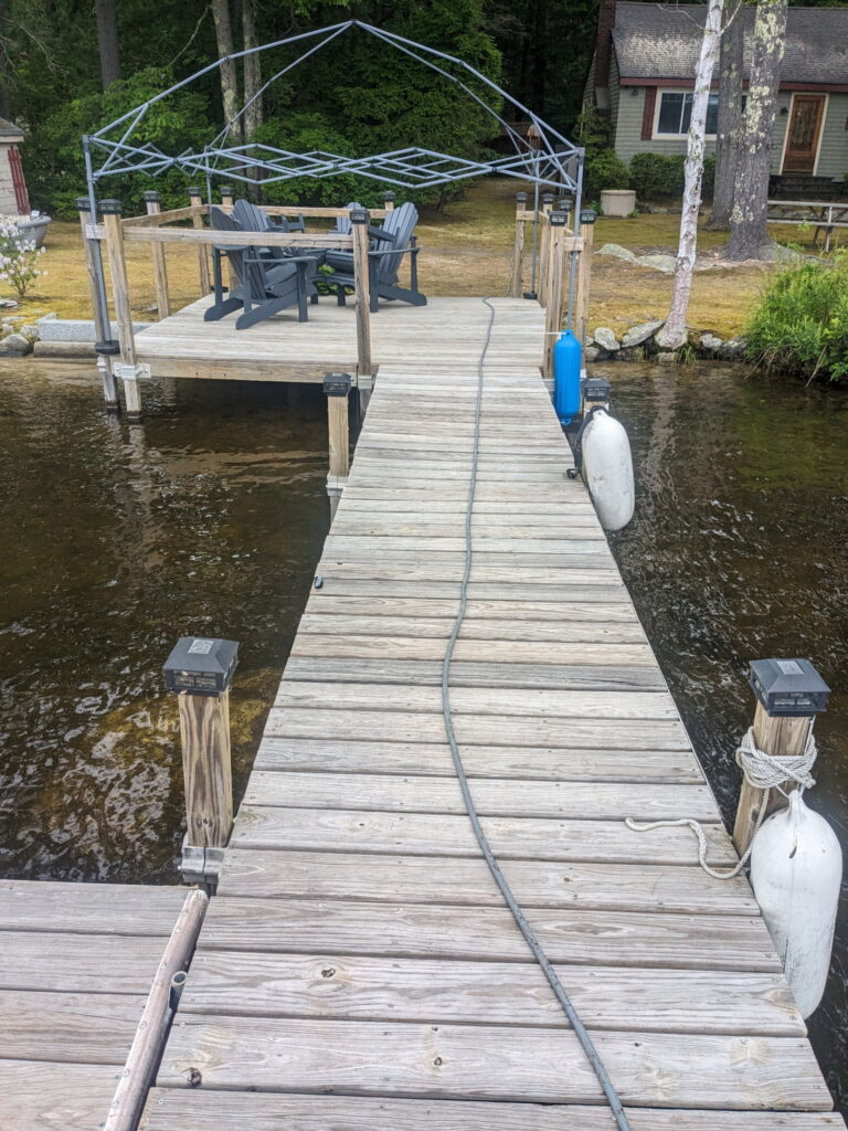 dock cleaning