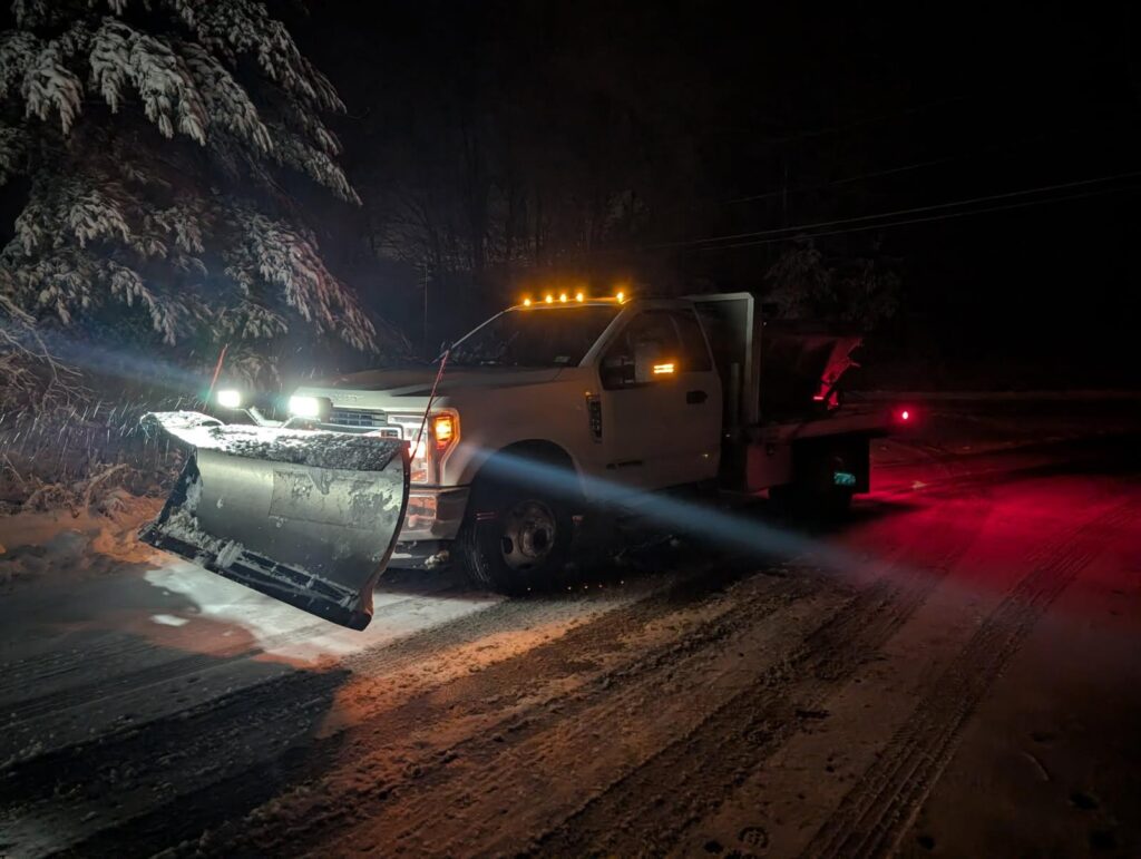 commercial plowing Concord, Bow NH